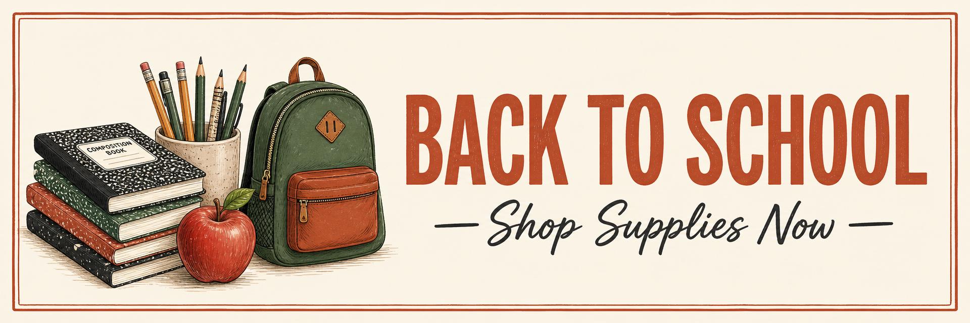 Shop back-to-school supplies on Amazon