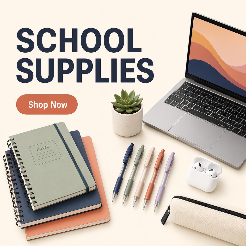 Shop back-to-school supplies on Amazon